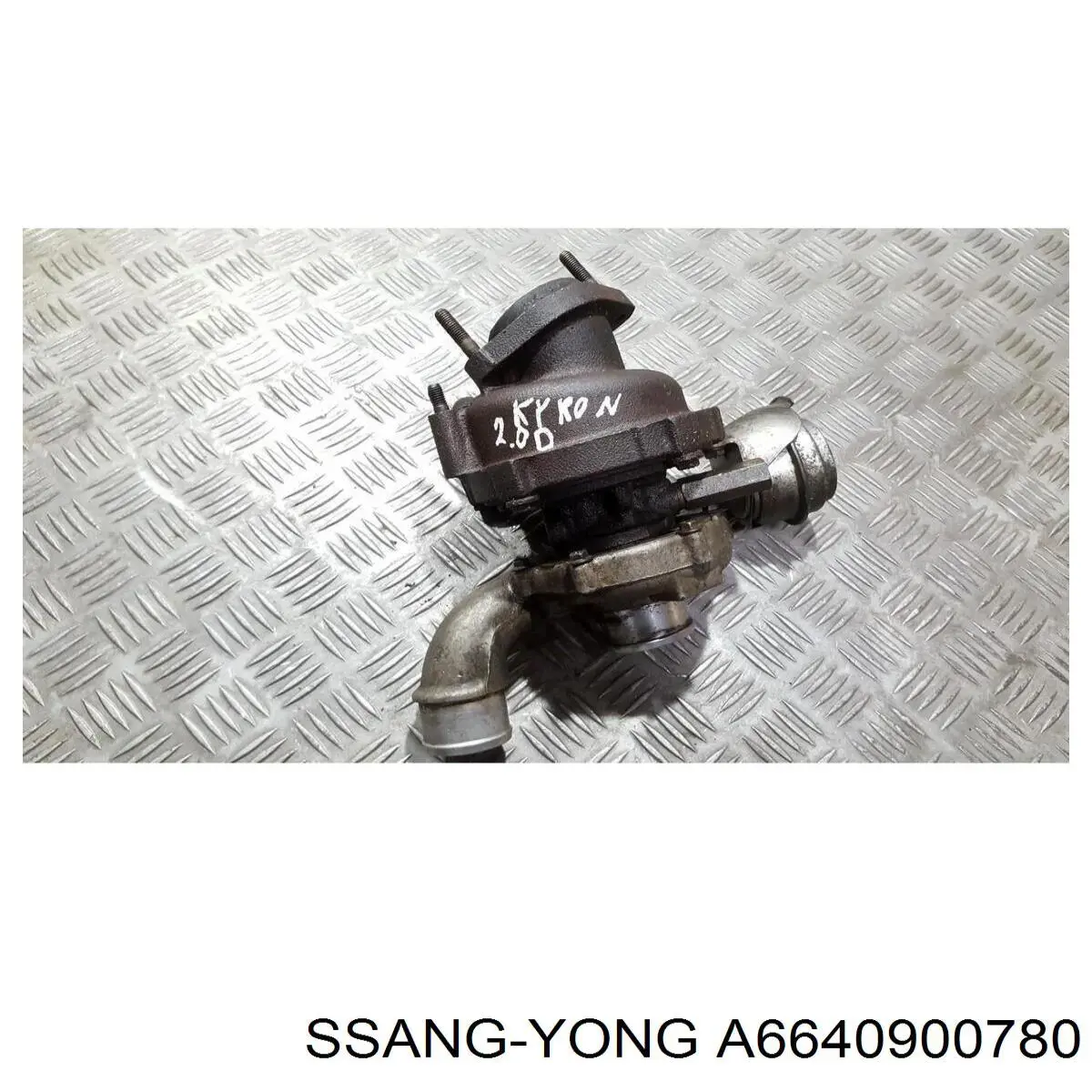 A6640900780 Ssang Yong Turbina