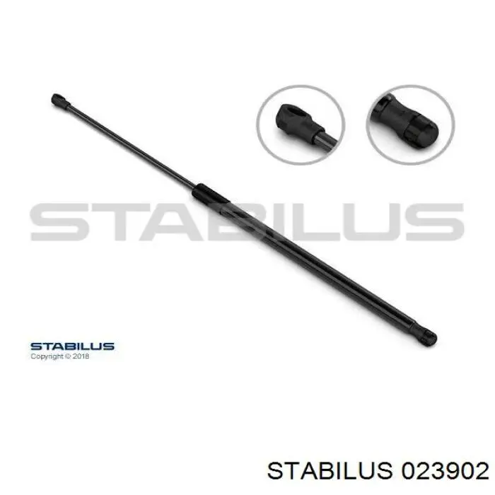 023902 Stabilus Amortecedor de tampa de porta-malas (de 3ª/5ª porta traseira)