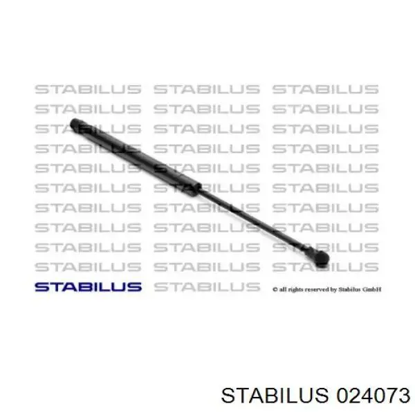 Amortecedor de tampa de porta-malas (de 3ª/5ª porta traseira) Stabilus 024073 preço, a partir de 16,54 USD