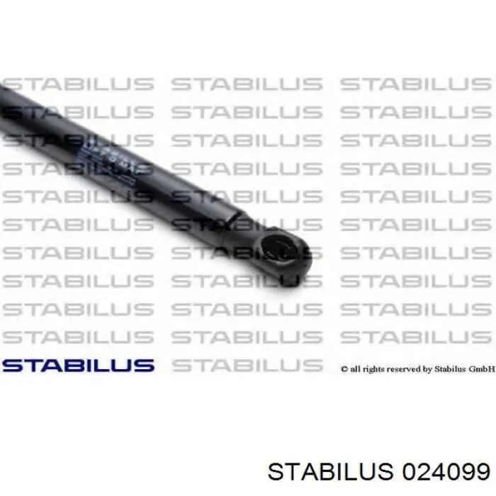 Amortecedor de tampa de porta-malas (de 3ª/5ª porta traseira) Stabilus 024099 preço, a partir de 12,49 USD