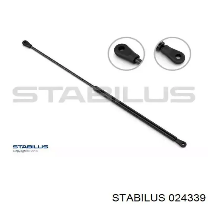 024339 Stabilus Amortecedor da capota