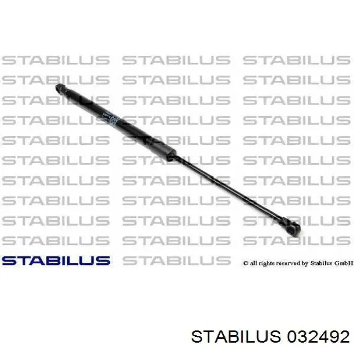 Amortecedor de tampa de porta-malas (de 3ª/5ª porta traseira) Stabilus 032492 preço, a partir de 13,60 USD