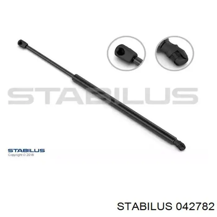 042782 Stabilus Amortecedor de tampa de porta-malas (de 3ª/5ª porta traseira)