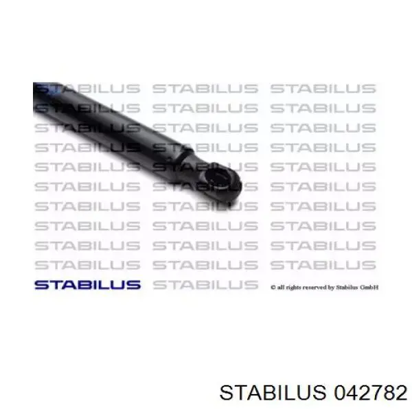 Amortecedor de tampa de porta-malas (de 3ª/5ª porta traseira) Stabilus 042782 preço, a partir de 14,55 USD