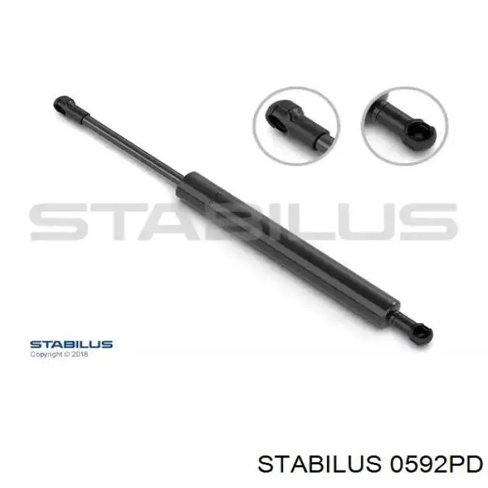 Amortecedor da capota Stabilus 0592PD preço, a partir de 15,24 USD