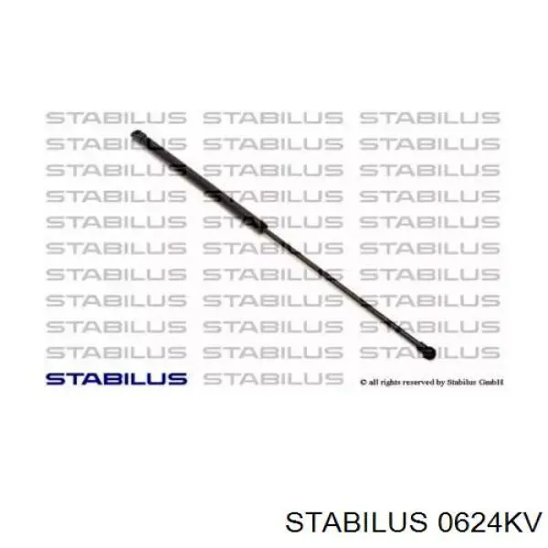 Amortecedor de tampa de porta-malas (de 3ª/5ª porta traseira) Stabilus 0624KV preço, a partir de 16,59 USD
