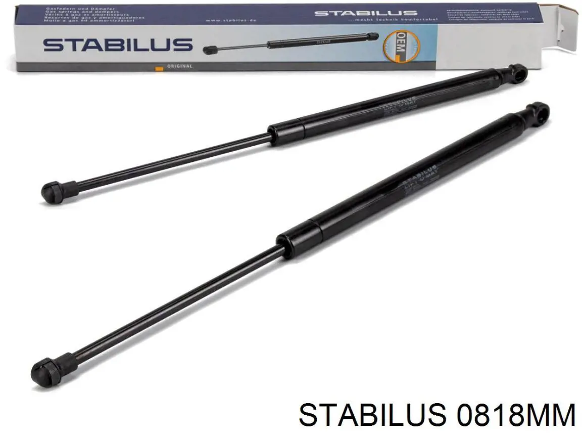 Compre 0818MM Stabilus Amortecedor de tampa de porta-malas (de 3ª/5ª porta traseira)