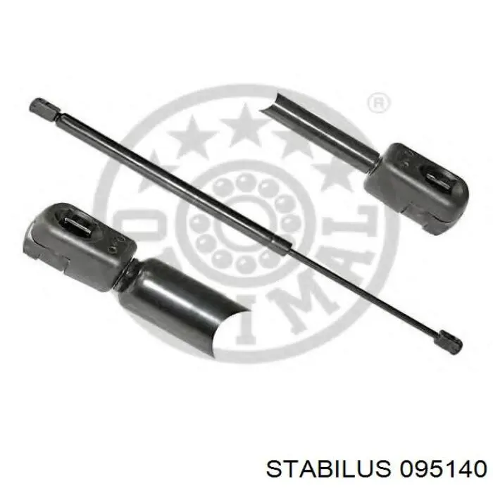 Compre 96940087 General Motors Amortecedor de tampa de porta-malas (de 3ª/5ª porta traseira)