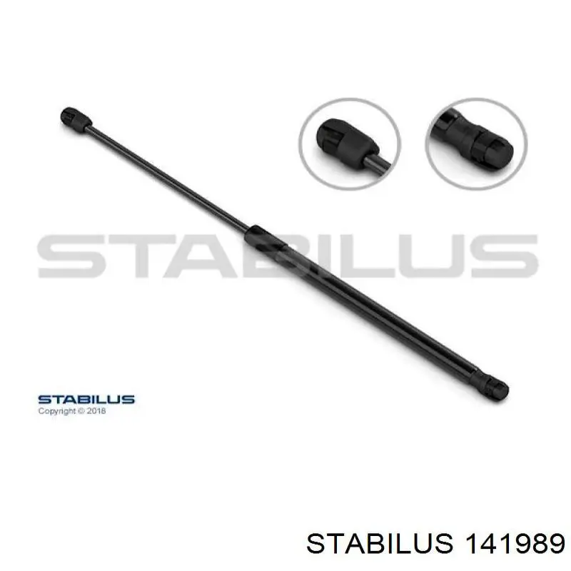 141989 Stabilus Amortecedor de tampa de porta-malas (de 3ª/5ª porta traseira)