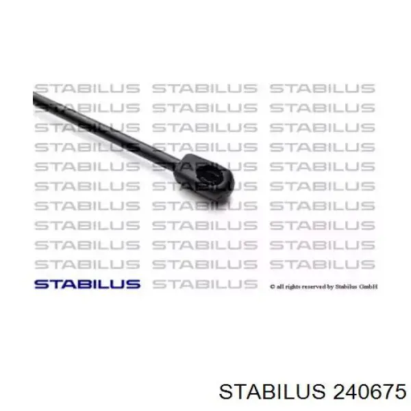 Amortecedor de tampa de porta-malas (de 3ª/5ª porta traseira) Stabilus 240675 preço, a partir de 14,23 USD
