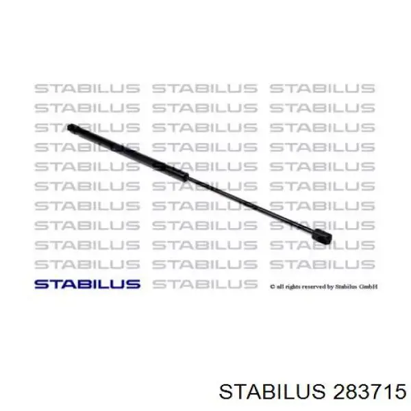 Compre 283715 Stabilus Amortecedor de tampa de porta-malas (de 3ª/5ª porta traseira)