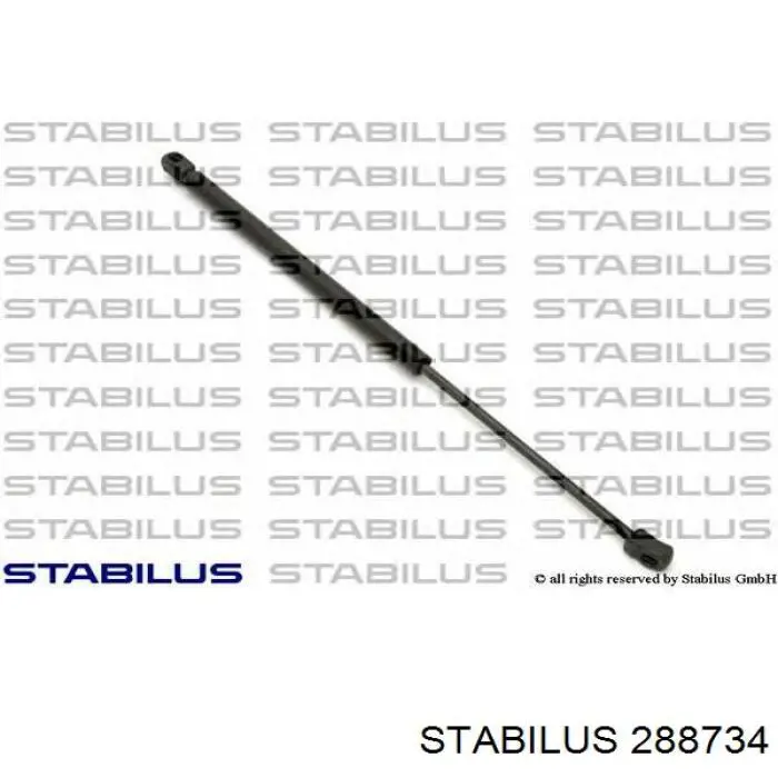 Amortecedor da capota GS0928 Magneti Marelli