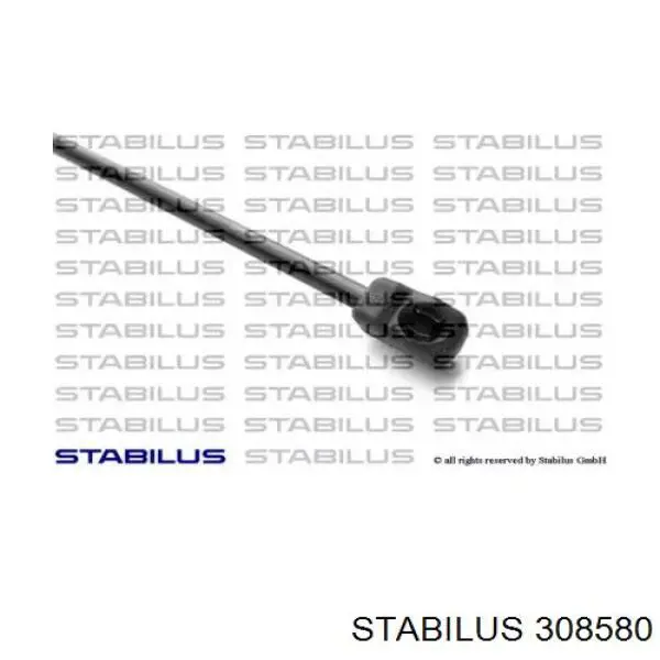 LR058829 Land Rover Amortecedor da capota