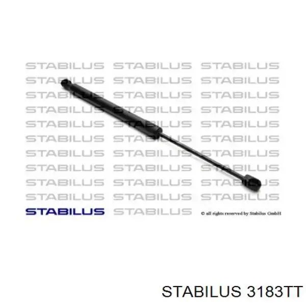 3183TT Stabilus Amortecedor de tampa de porta-malas (de 3ª/5ª porta traseira)