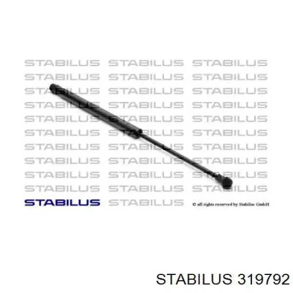 Compre 319792 Stabilus Amortecedor de tampa de porta-malas (de 3ª/5ª porta traseira)