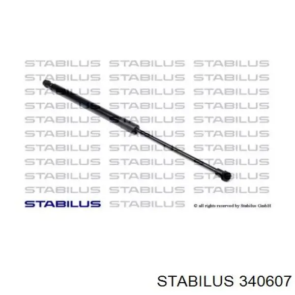 340607 Stabilus Amortecedor de tampa de porta-malas (de 3ª/5ª porta traseira)