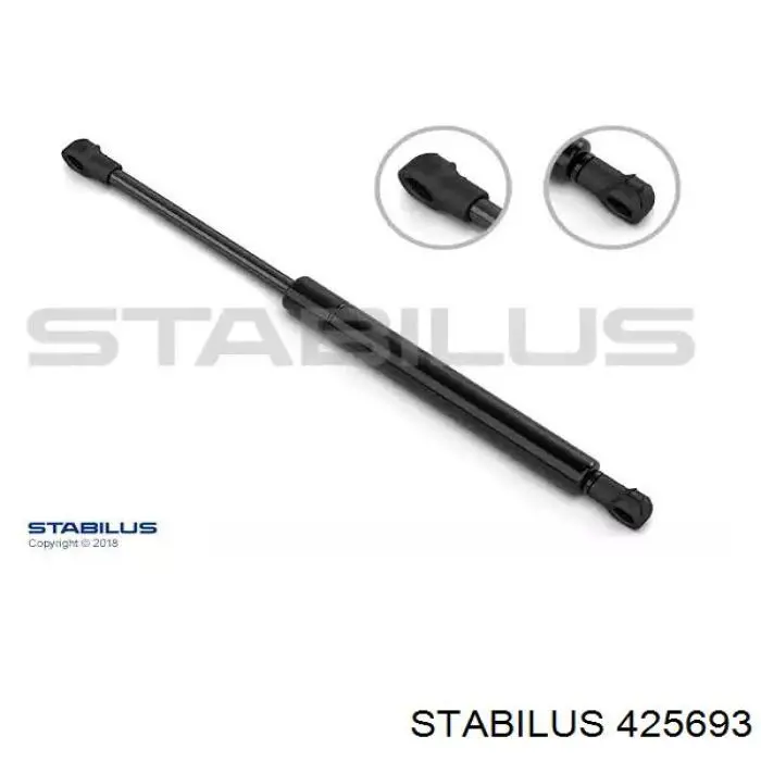 425693 Stabilus Amortecedor de tampa de porta-malas (de 3ª/5ª porta traseira)