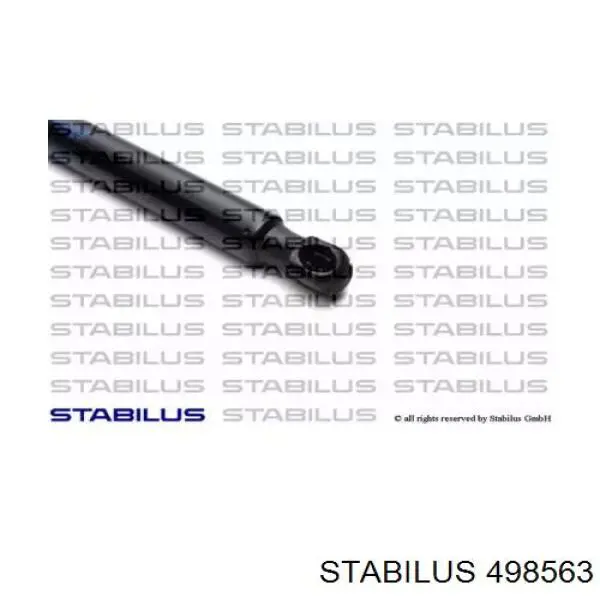 498563 Stabilus Amortecedor de tampa de porta-malas (de 3ª/5ª porta traseira)