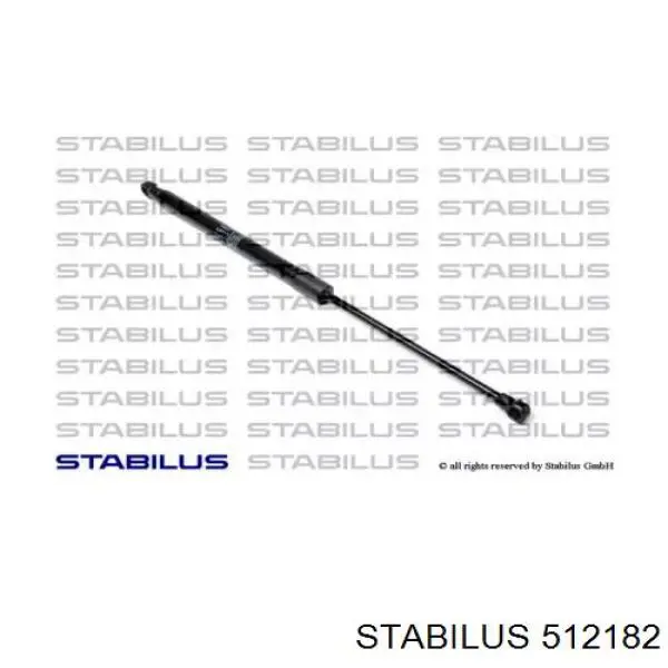 Amortecedor de tampa de porta-malas (de 3ª/5ª porta traseira) Stabilus 512182 preço, a partir de 8,58 USD