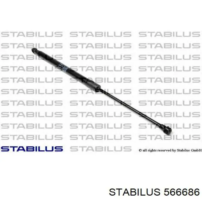 Amortecedor de tampa de porta-malas (de 3ª/5ª porta traseira) ST50931 Sato Tech