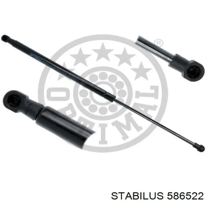 Amortecedor de tampa de porta-malas (de 3ª/5ª porta traseira) ST50957 Sato Tech