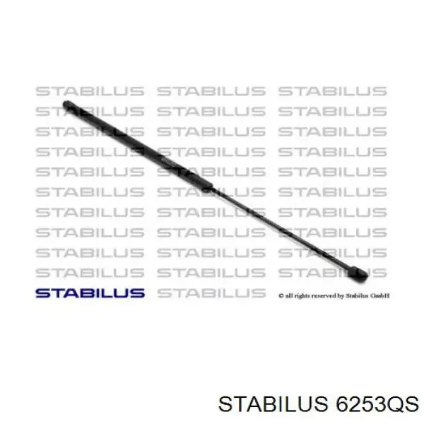 Amortecedor de tampa de porta-malas (de 3ª/5ª porta traseira) Stabilus 6253QS preço, a partir de 19,25 USD
