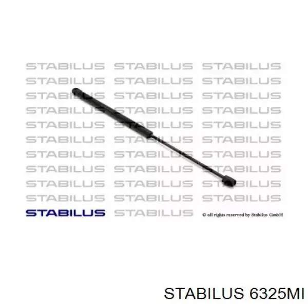 Amortecedor de tampa de porta-malas (de 3ª/5ª porta traseira) Stabilus 6325MI preço, a partir de 22,14 USD