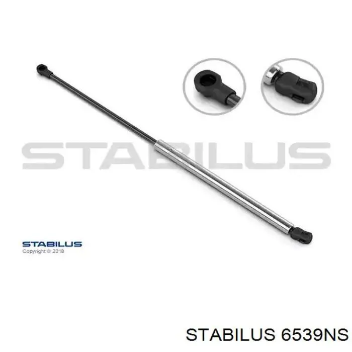 6539NS Stabilus Amortecedor de tampa de porta-malas (de 3ª/5ª porta traseira)