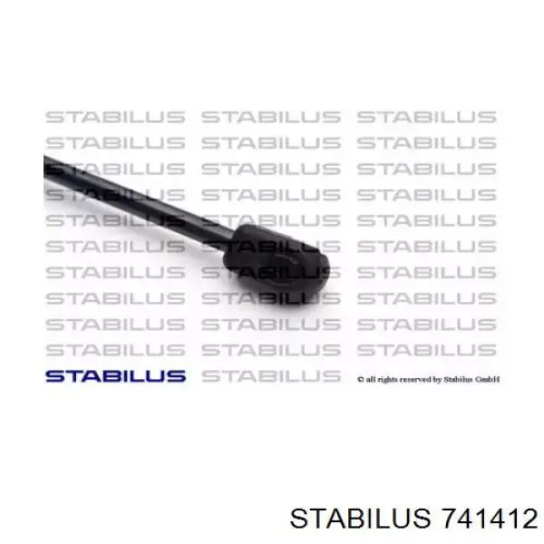 Amortecedor de tampa de porta-malas (de 3ª/5ª porta traseira) Stabilus 741412 preço, a partir de 27,44 USD