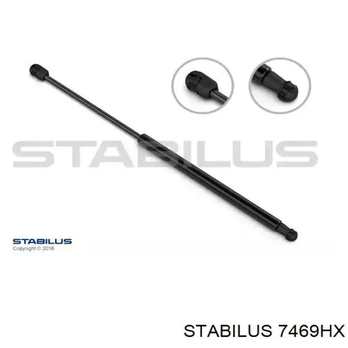 Amortecedor de tampa de porta-malas (de 3ª/5ª porta traseira) Stabilus 7469HX preço, a partir de 15,16 USD