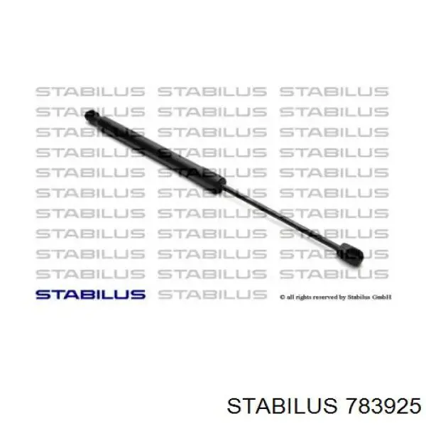 Amortecedor de tampa de porta-malas (de 3ª/5ª porta traseira) Stabilus 783925 preço, a partir de 11,62 USD