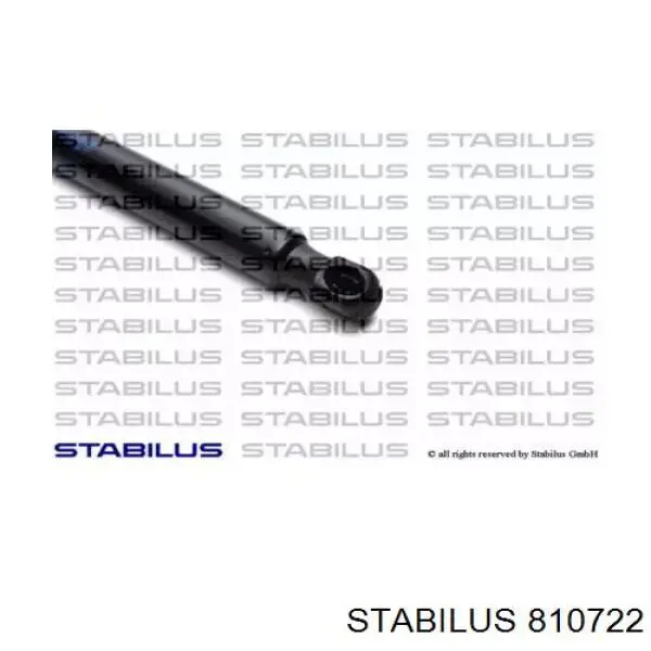 810722 Stabilus Amortecedor de tampa de porta-malas (de 3ª/5ª porta traseira)