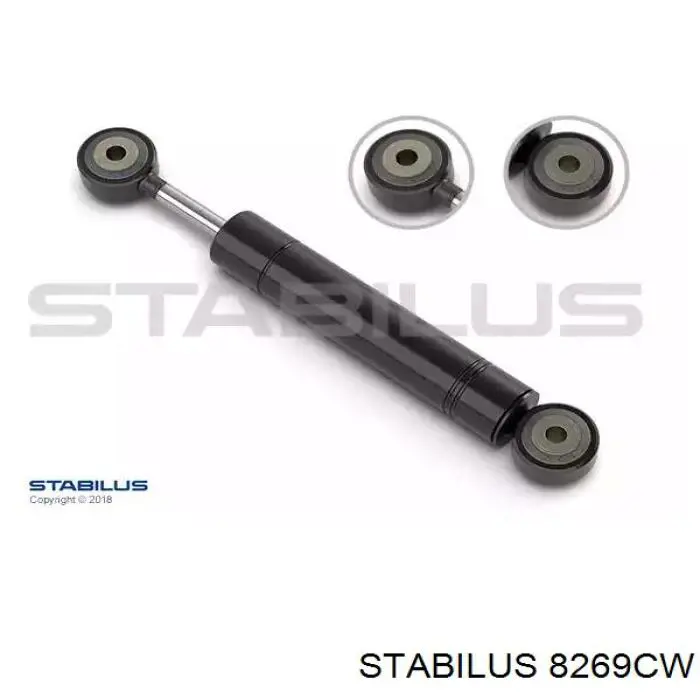 8269CW Stabilus Amortecedor de reguladora de tensão da correia de transmissão