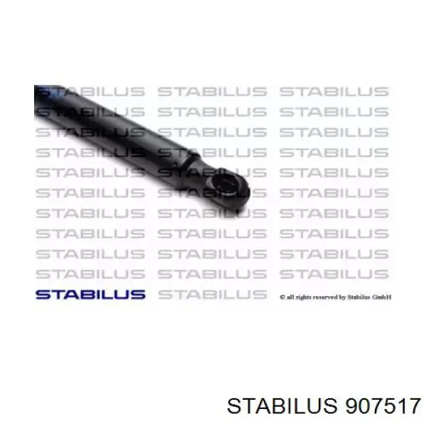 Amortecedor de tampa de porta-malas (de 3ª/5ª porta traseira) Stabilus 907517 preço, a partir de 17,67 USD