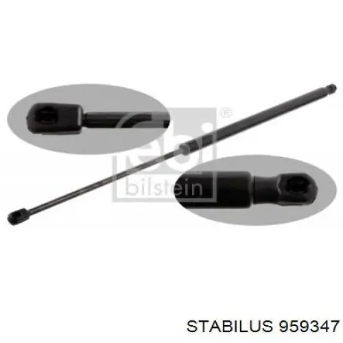 Amortecedor de tampa de porta-malas (de 3ª/5ª porta traseira) Stabilus 959347 preço, a partir de 18,98 USD