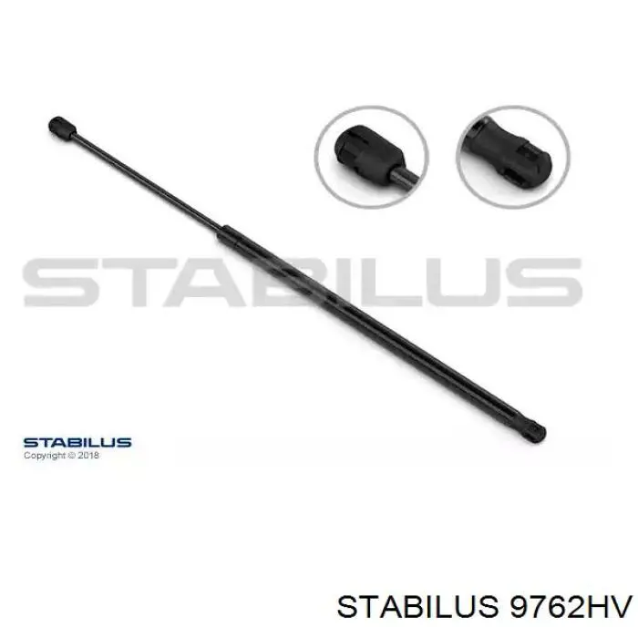 Amortecedor de tampa de porta-malas (de 3ª/5ª porta traseira) Stabilus 9762HV preço, a partir de 25,80 USD