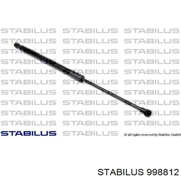 998812 Stabilus Amortecedor de tampa de porta-malas (de 3ª/5ª porta traseira)