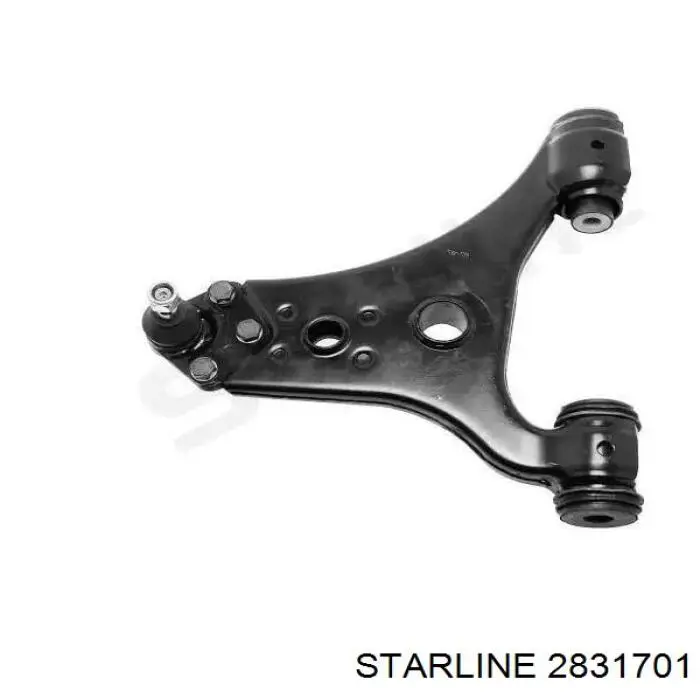 2831701 Starline Braço oscilante inferior esquerdo de suspensão dianteira