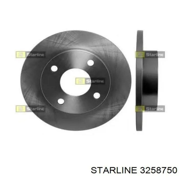 Compre 3258750 Starline Bloco silencioso do pino de apoio traseiro