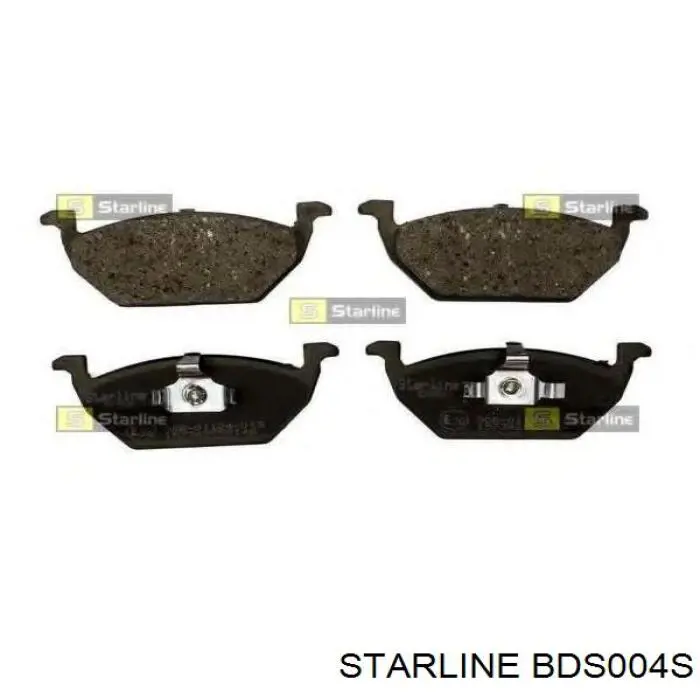Sapatas do freio dianteiras de disco Starline BDS004S preço, a partir de 29,03 USD