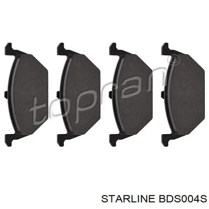 Compre BDS004S Starline Sapatas do freio dianteiras de disco