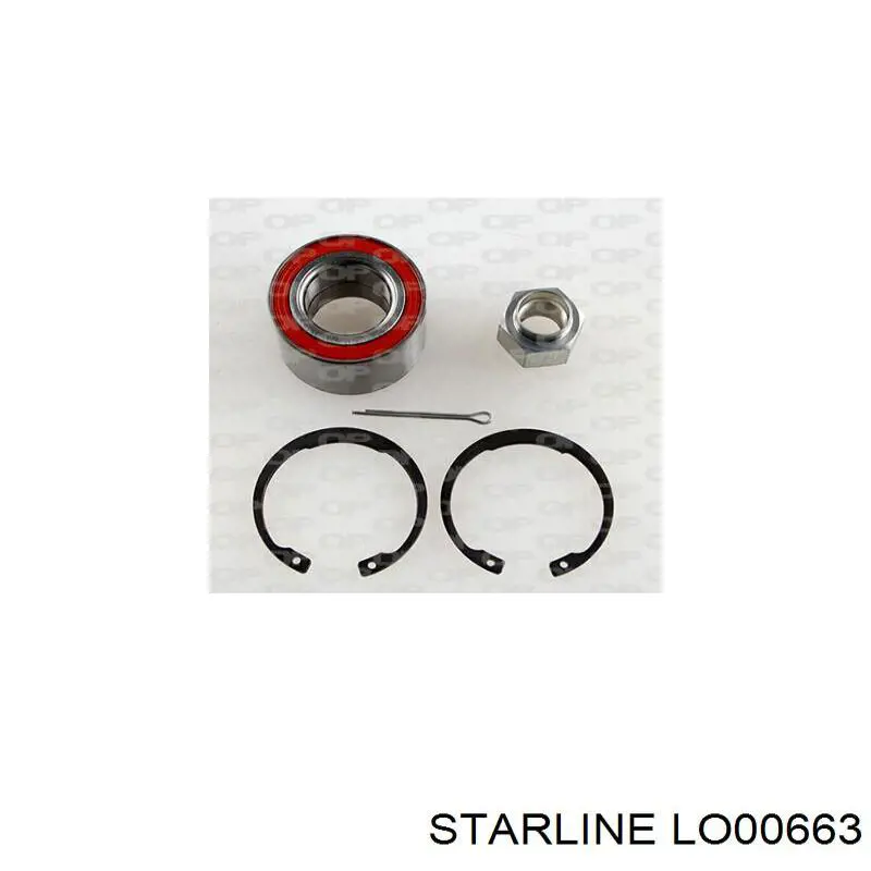 Compre LO00663 Starline Rolamento de cubo dianteiro