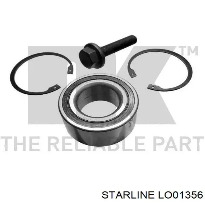 Compre LO01356 Starline Rolamento de cubo dianteiro/traseiro