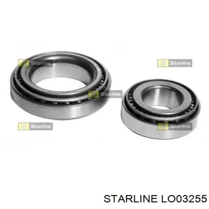 Rolamento de cubo dianteiro/traseiro LO03255 Starline