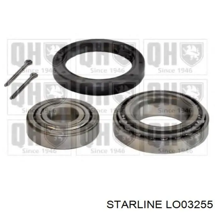 Rolamento de cubo dianteiro/traseiro LO03255 Starline
