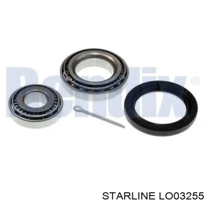 Rolamento de cubo dianteiro/traseiro Starline LO03255