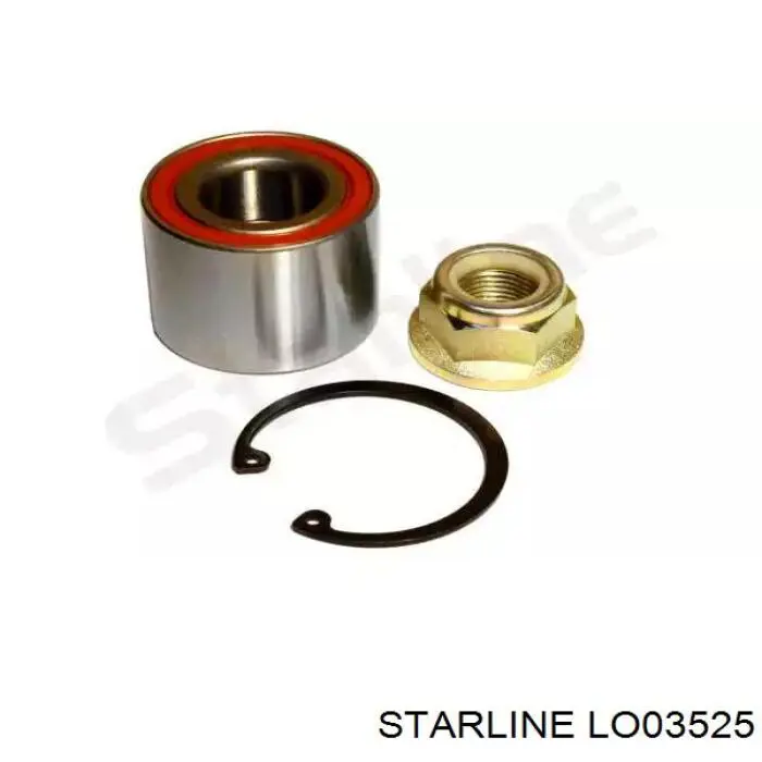 Rolamento de cubo traseiro Starline LO03525 preço, a partir de 17,34 USD