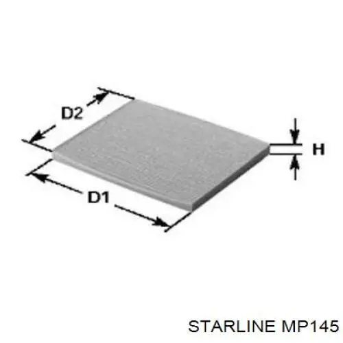 Compre MP145 Starline Bota de proteção interna de junta homocinética do semieixo dianteiro