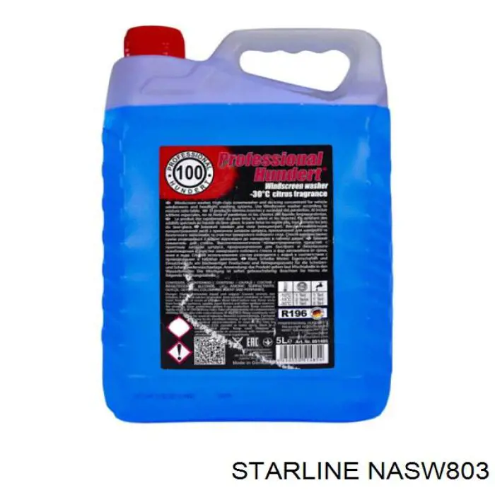 Fluido para lavador de pára-brisas Starline NASW803
