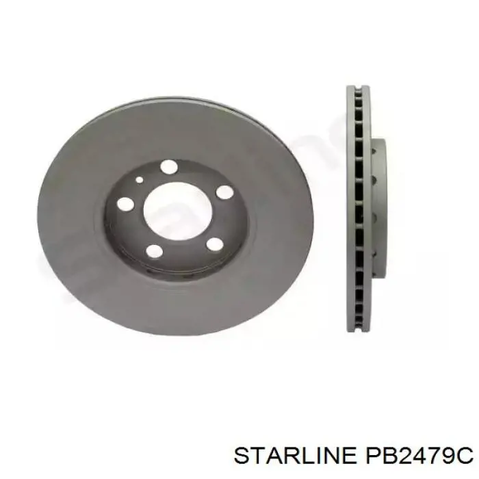 Disco do freio dianteiro Starline PB2479C preço, a partir de 33,07 USD
